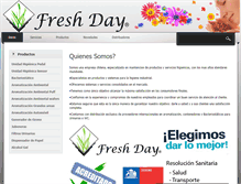 Tablet Screenshot of fday.cl